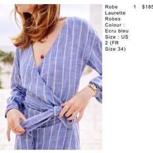 Sezane Laurette dress size 34